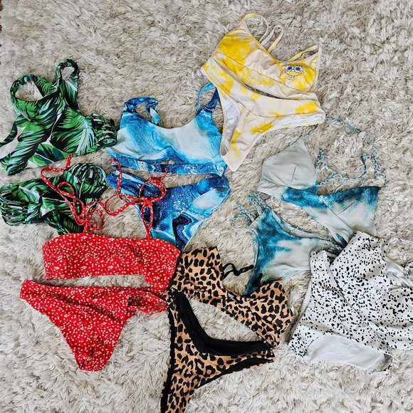 Small swim suit bundle bikini SMALL xSmall 7 sets - Picture 1 of 3